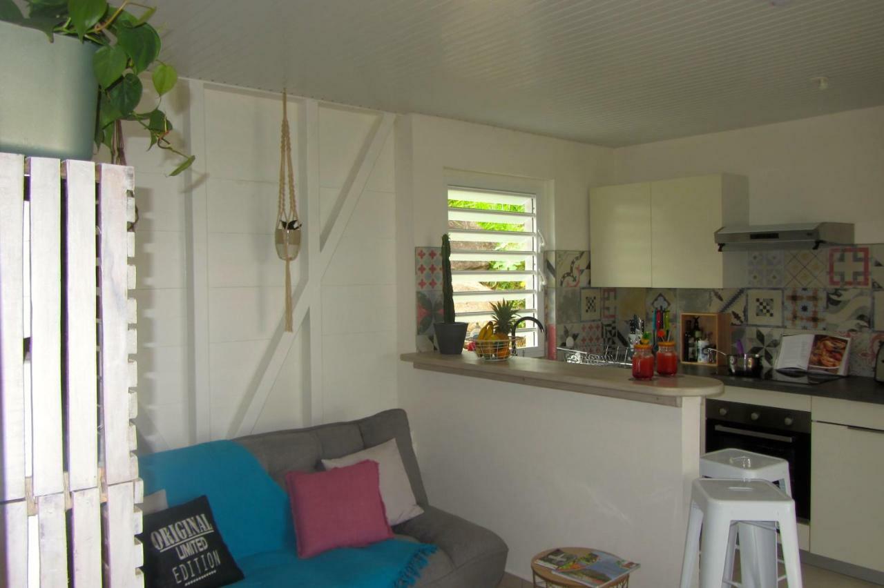 Or Bleu-Bungalow Volcan Soufriere-Vue Sur Mer Saint-Claude Εξωτερικό φωτογραφία